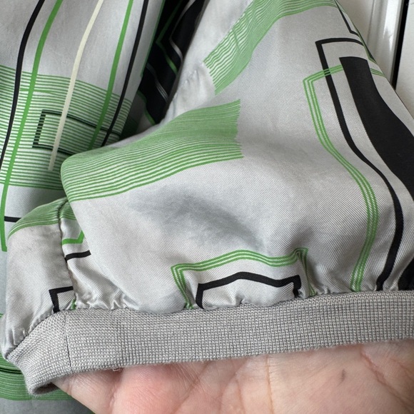 Diesel Geometric Retro Top Green - Picture 10 of 13